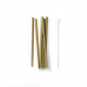 Bambus-Strohhalme 6-er Pack mit Reinigungsbürste