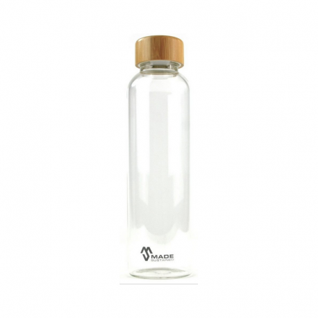 Auslaufsichere Glas-Trinkflasche 550 ml