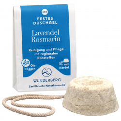 Festes Duschgel - Lavendel & Rosmarin
