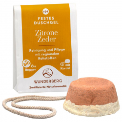 Festes Duschgel - Zitrone & Zeder