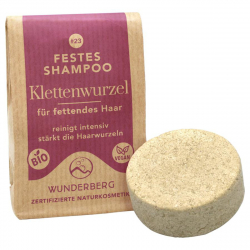 Festes Shampoo fettendes Haar