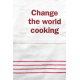 Fair Trade Schürze aus Bio-Baumwolle 'Change the World Cooking'